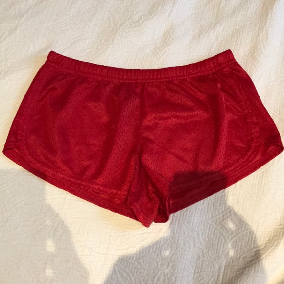 Soffe Pants - Soffe Red Mesh Shorts Soffe Pants - Soffe Red Mesh Shorts